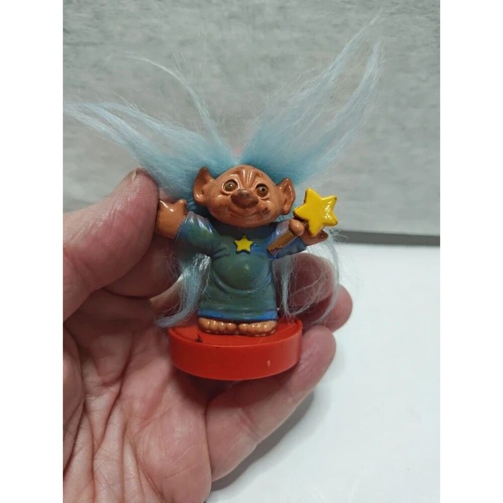 Vintage Russ Berrie Troll Doll Rubber Stamp